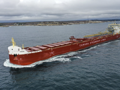 CSL and Adbri team up on fully electric battery-capable self-unloading ship